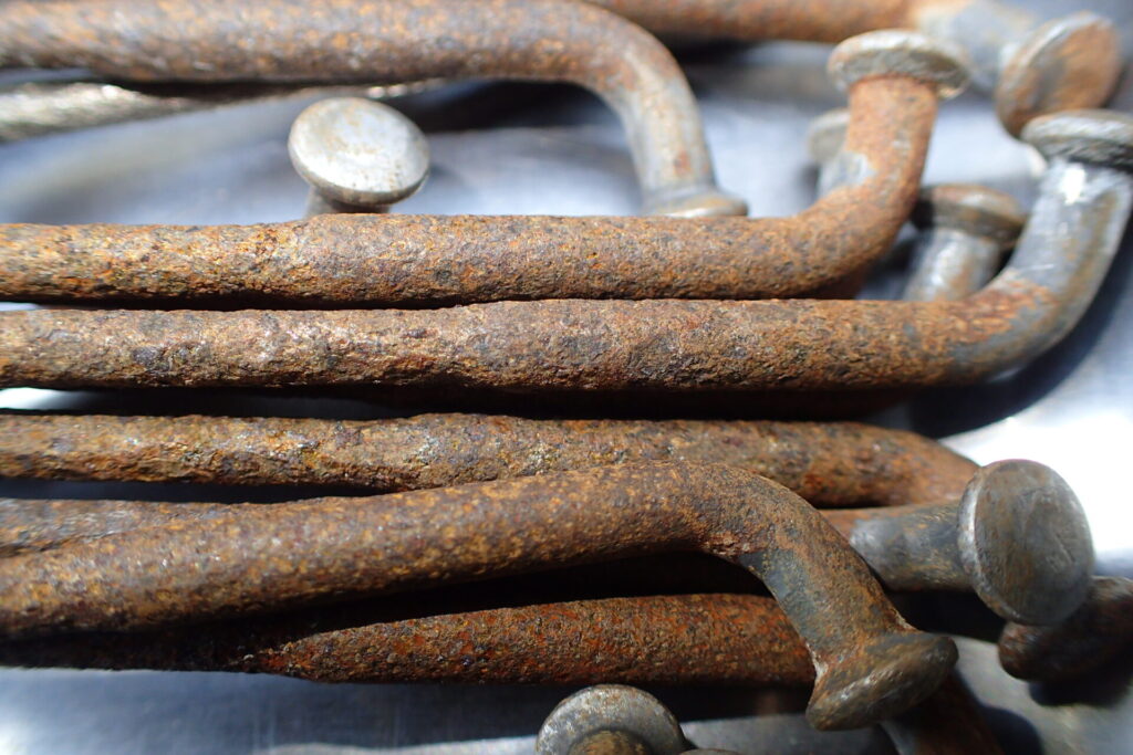 ネジザウルスリキッド(泡)を使用する前のスポーク