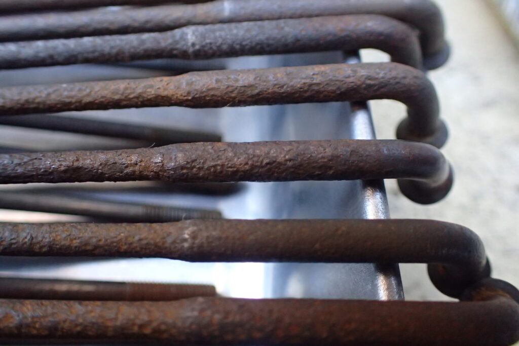 ネジザウルスリキッド(泡)を使用した後のスポーク