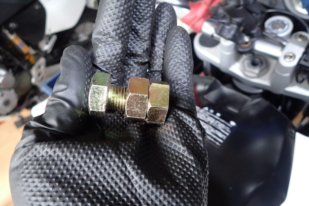 G650GSのオイルフィラーキャップを外すための自作特殊工具