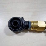 ホンダ XR250 BAJAのantlion製車高調整キットにIKO製ダストカバーを装着した泥よけ対策の完成外観